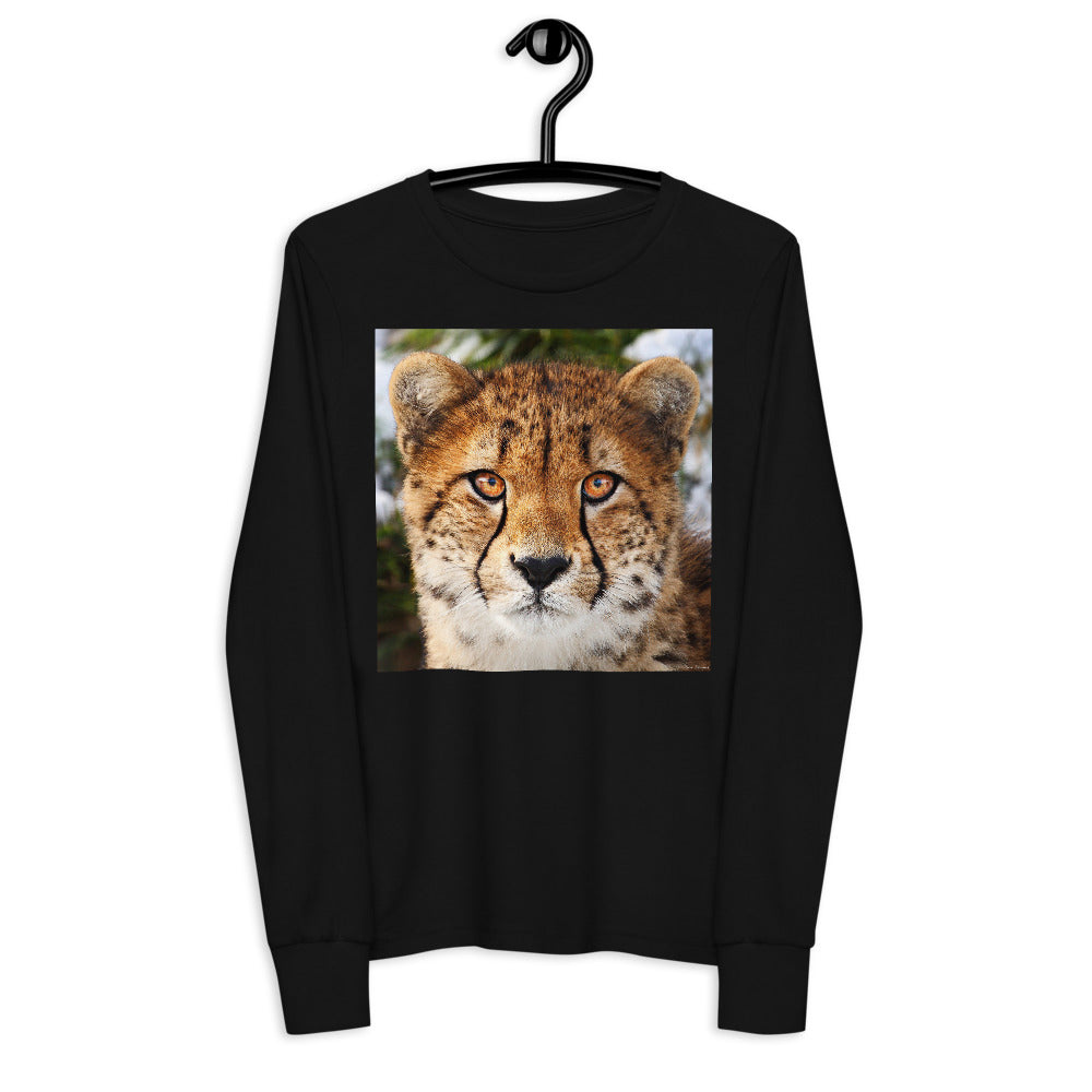 Premium Soft Long Sleeve - Cheetah Stare