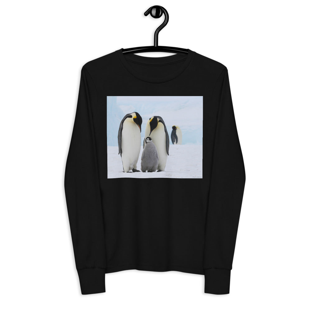 Premium Soft Long Sleeve - FRONT & BACK: Emperor Penguins