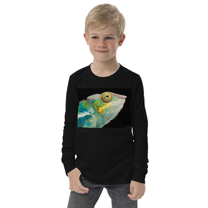 Premium Soft Long Sleeve - FRONT & BACK: Chameleons
