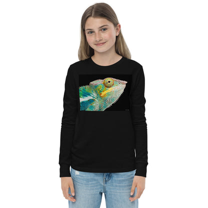 Premium Soft Long Sleeve - FRONT & BACK: Chameleons