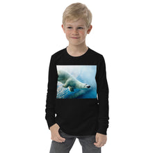 Load image into Gallery viewer, Premium Soft Long Sleeve - FRONT &amp; BACK: Polar Bears Swim&#39;n
