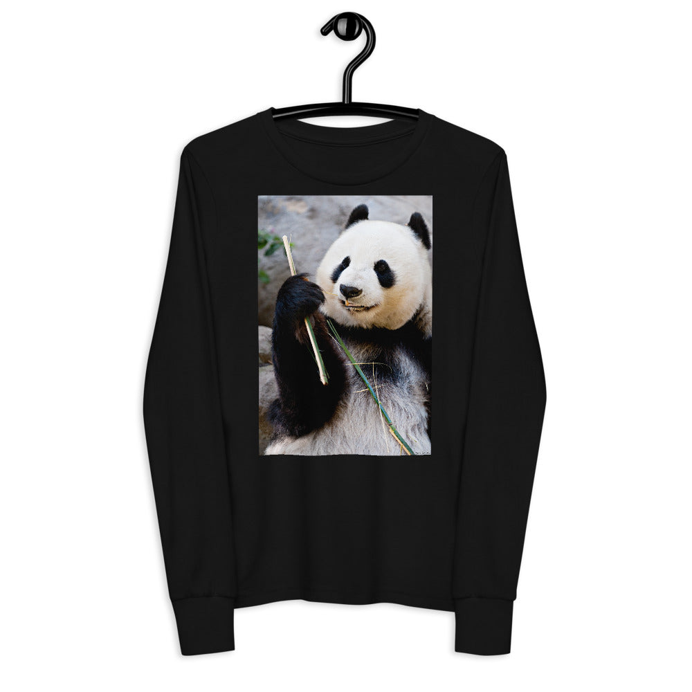 Premium Soft Long Sleeve - FRONT & BACK: Pandas