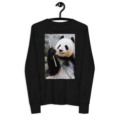 Premium Soft Long Sleeve - FRONT & BACK: Pandas