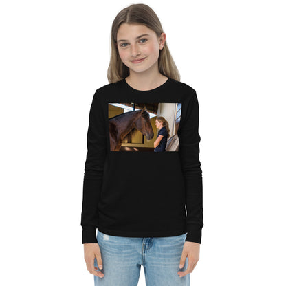 Premium Soft Long Sleeve - FRONT & BACK: We Need to Talk & Galloping Horses