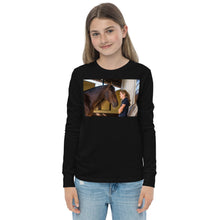 Load image into Gallery viewer, Premium Soft Long Sleeve - FRONT &amp; BACK: We Need to Talk &amp; Galloping Horses
