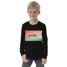 Load image into Gallery viewer, Premium Soft Long Sleeve - Cheetah Flying
