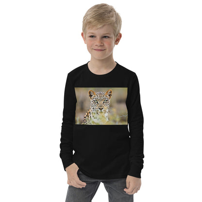 Premium Soft Long Sleeve - Green Eyed Leopard