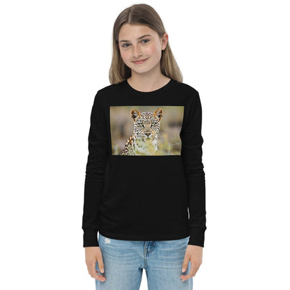 Premium Soft Long Sleeve - Green Eyed Leopard