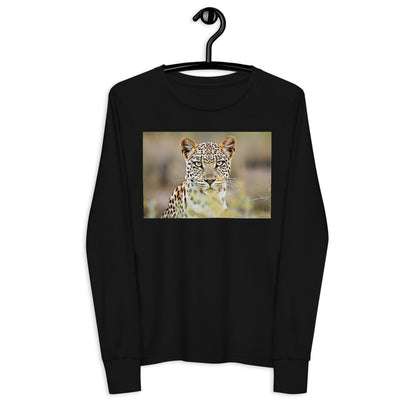Premium Soft Long Sleeve - Green Eyed Leopard