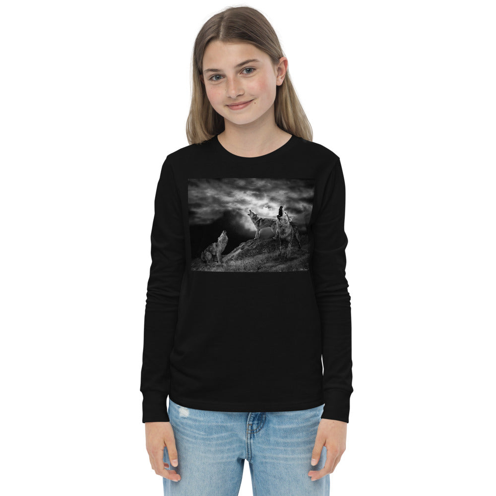 Premium Soft Long Sleeve - Howling in the Storm