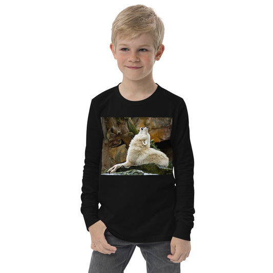 Premium Soft Long Sleeve - Howling Wolf