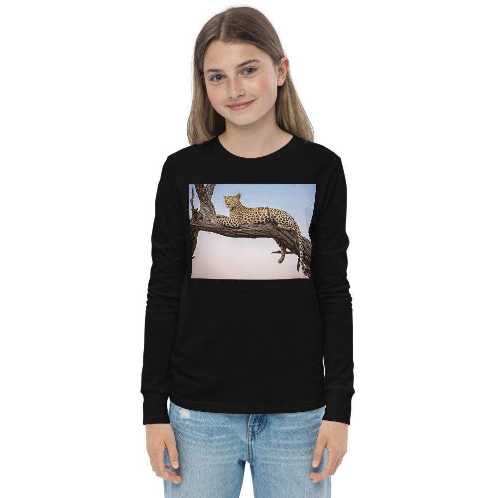Premium Soft Long Sleeve - Leopard Sunset