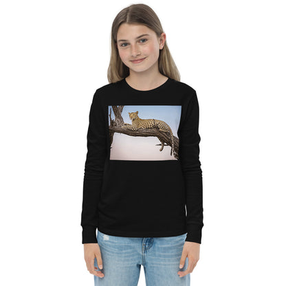 Premium Soft Long Sleeve - Leopard Sunset