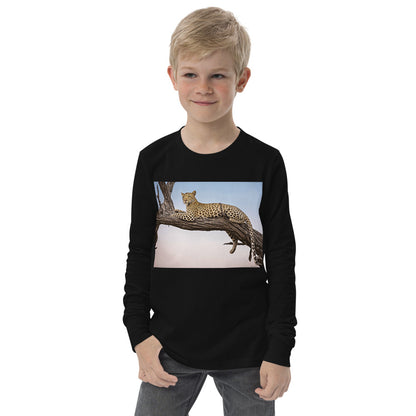Premium Soft Long Sleeve - Leopard Sunset