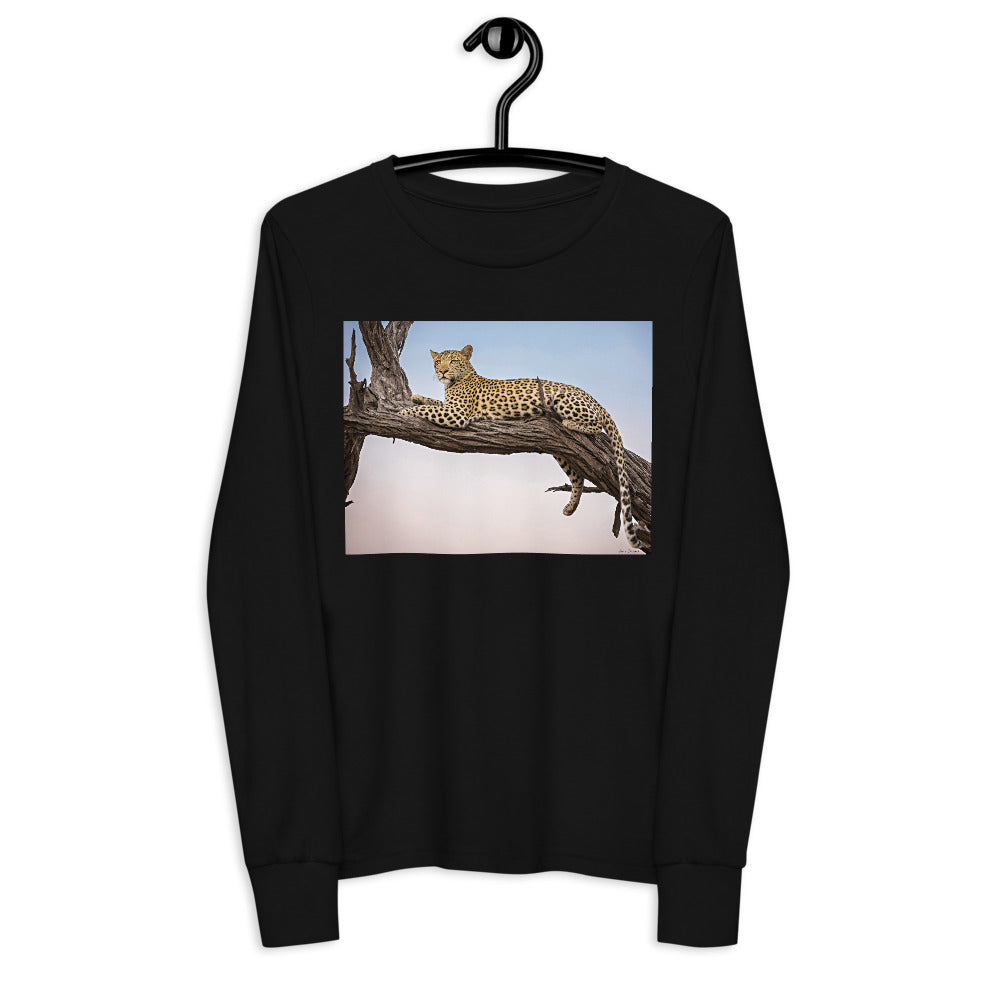 Premium Soft Long Sleeve - Leopard Sunset