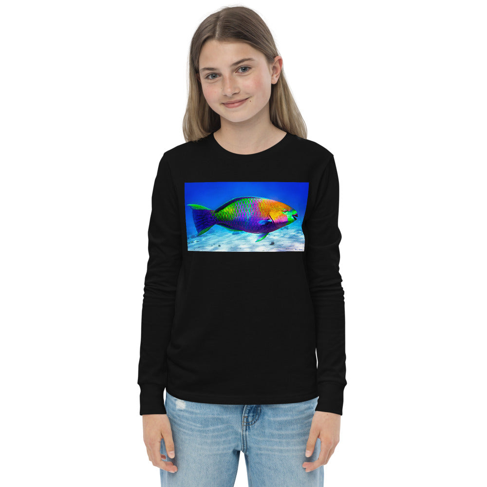 Premium Soft Long Sleeve - Parrot Fish