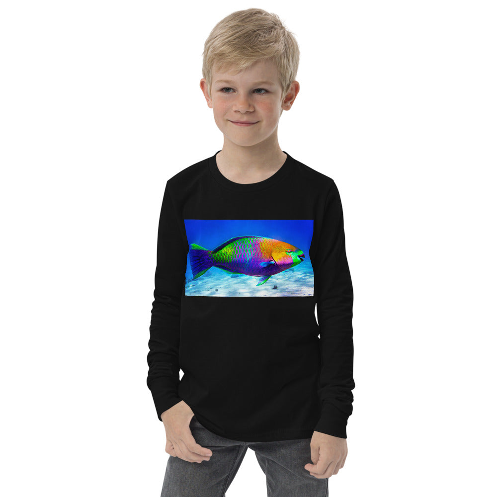 Premium Soft Long Sleeve - Parrot Fish