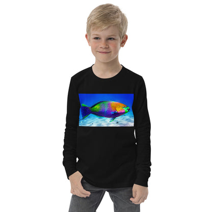 Premium Soft Long Sleeve - Parrot Fish