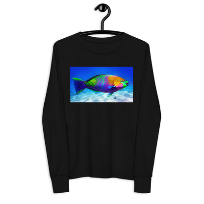 Premium Soft Long Sleeve - Parrot Fish