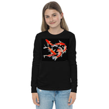 Load image into Gallery viewer, Premium Soft Long Sleeve - Six Koi
