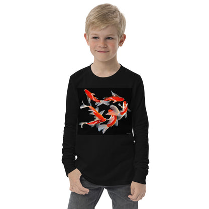 Premium Soft Long Sleeve - Six Koi