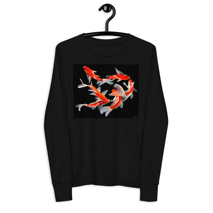 Premium Soft Long Sleeve - Six Koi
