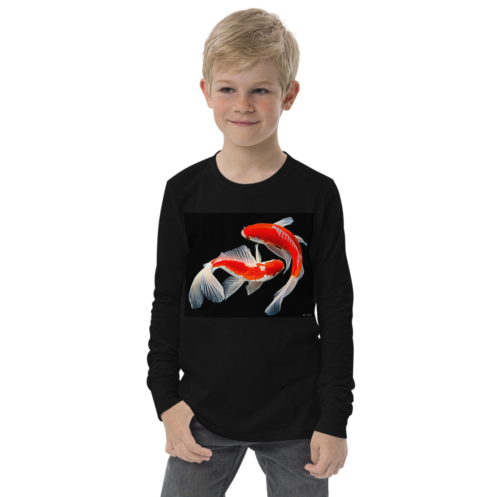 Premium Soft Long Sleeve - Two Koi
