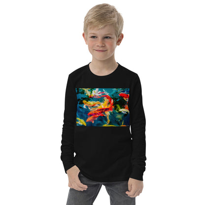 Premium Soft Long Sleeve - Koi Pond