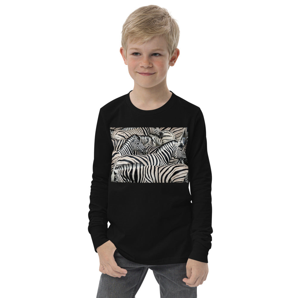 Premium Soft Long Sleeve - Sharp Dressed Zebra