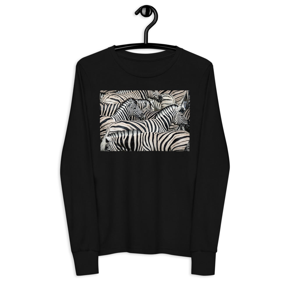 Premium Soft Long Sleeve - Sharp Dressed Zebra