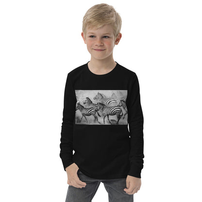Premium Soft Long Sleeve - Zebra Dust