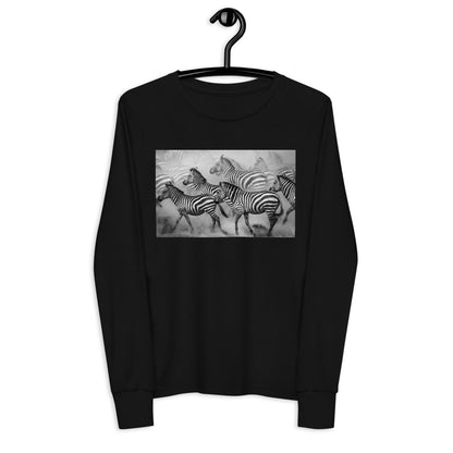 Premium Soft Long Sleeve - Zebra Dust