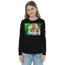 Load image into Gallery viewer, Premium Soft Long Sleeve - Nosey Monkey
