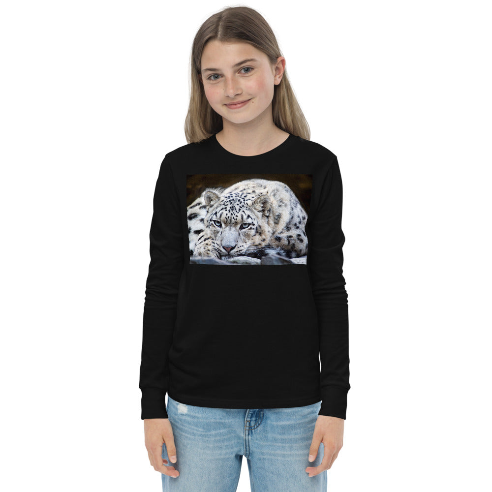 Premium Soft Long Sleeve - Snow Leopard