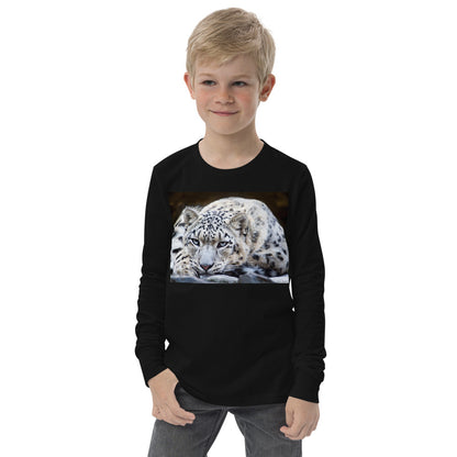 Premium Soft Long Sleeve - Snow Leopard