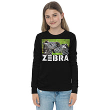Load image into Gallery viewer, Premium Soft Long Sleeve - ZEBRA Best Friends
