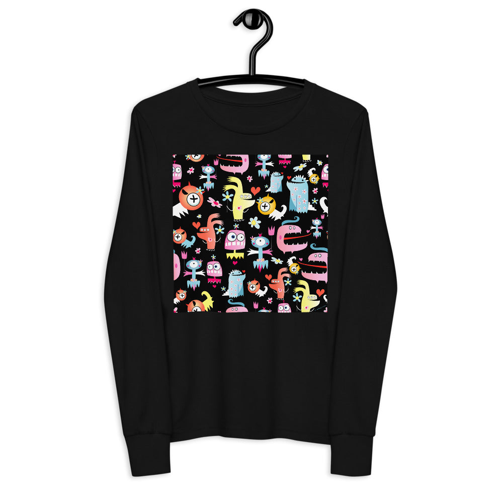 Premium Soft Long Sleeve - Space Monsters