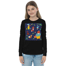 Load image into Gallery viewer, Premium Soft Long Sleeve - Fancy Bear &amp; Friends
