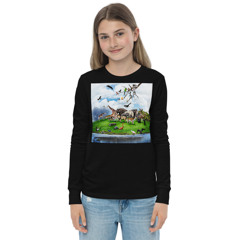 Premium Soft Long Sleeve - A bunch of Animals