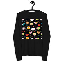 Load image into Gallery viewer, Premium Soft Long Sleeve - Cat Faces
