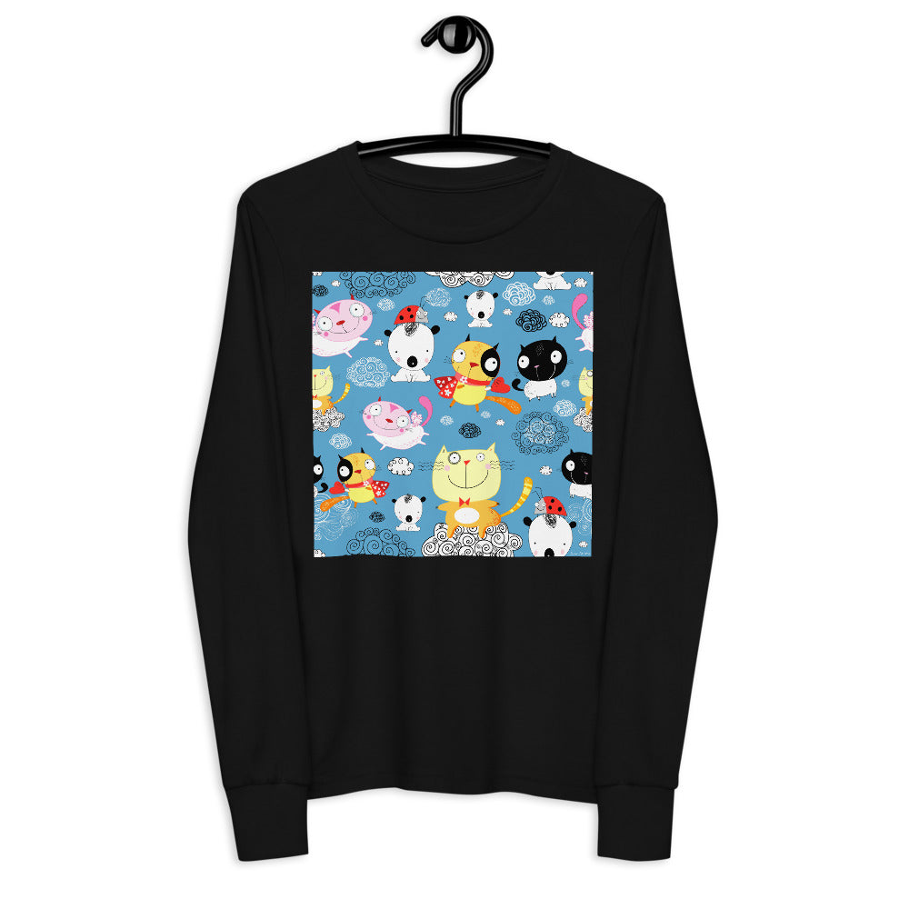 Premium Soft Long Sleeve - Happy Cats