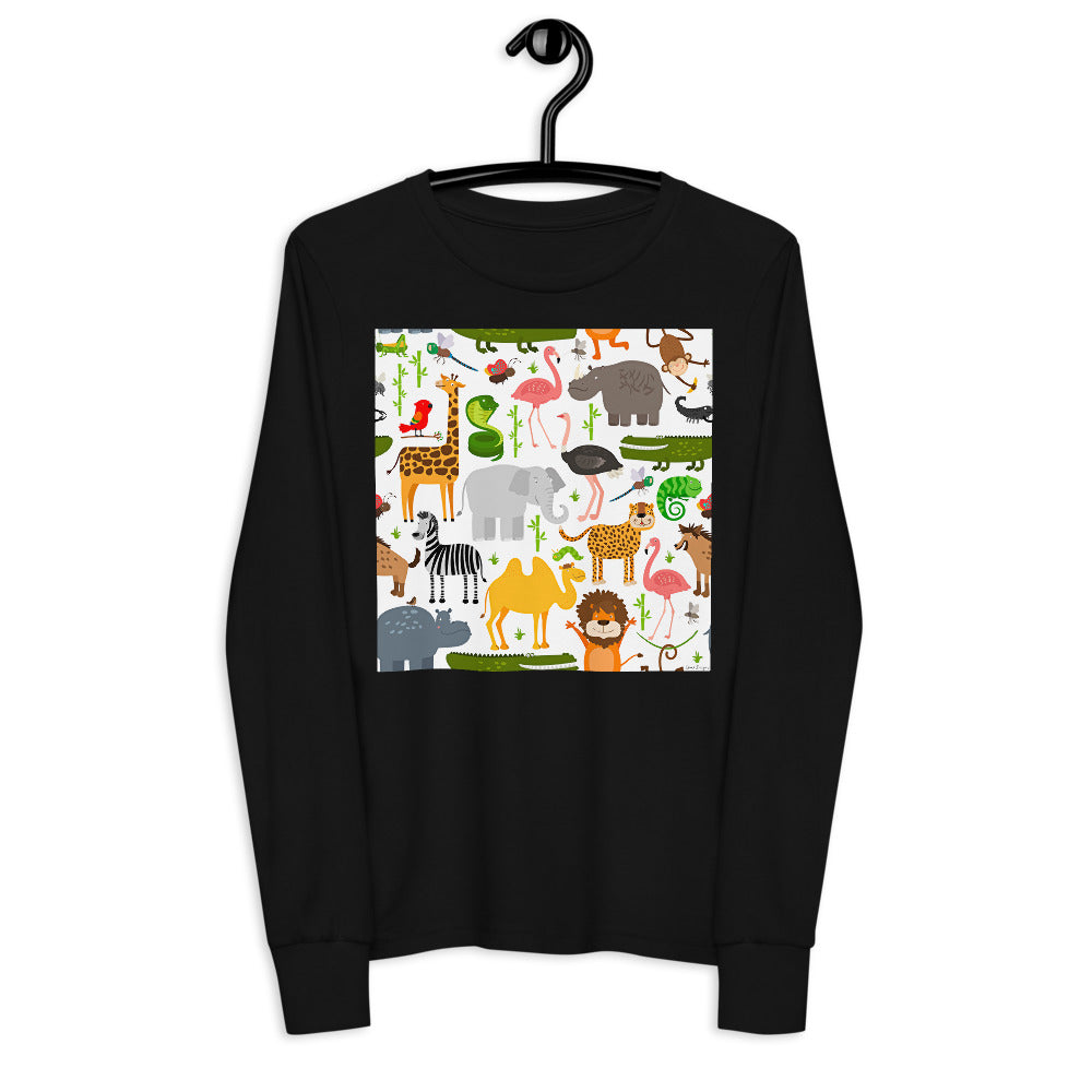 Premium Soft Long Sleeve - It's All Happening at the Zoo