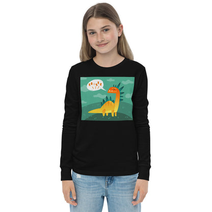 Premium Soft Long Sleeve - Dino Roar!