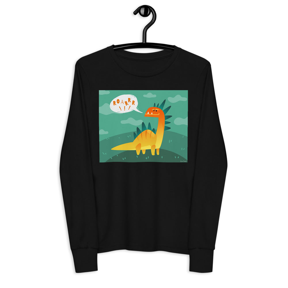 Premium Soft Long Sleeve - Dino Roar!