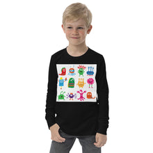 Load image into Gallery viewer, Premium Soft Long Sleeve - Funny Space Monsters
