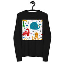 Load image into Gallery viewer, Premium Soft Long Sleeve - An Octopus, a Dino &amp; a Whale...
