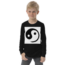 Load image into Gallery viewer, Premium Soft Long Sleeve - Ink Brush Yin Yang
