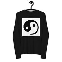 Load image into Gallery viewer, Premium Soft Long Sleeve - Ink Brush Yin Yang
