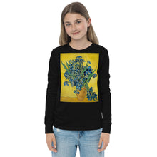 Load image into Gallery viewer, Premium Soft Long Sleeve - van Gogh: Irises in a Vase
