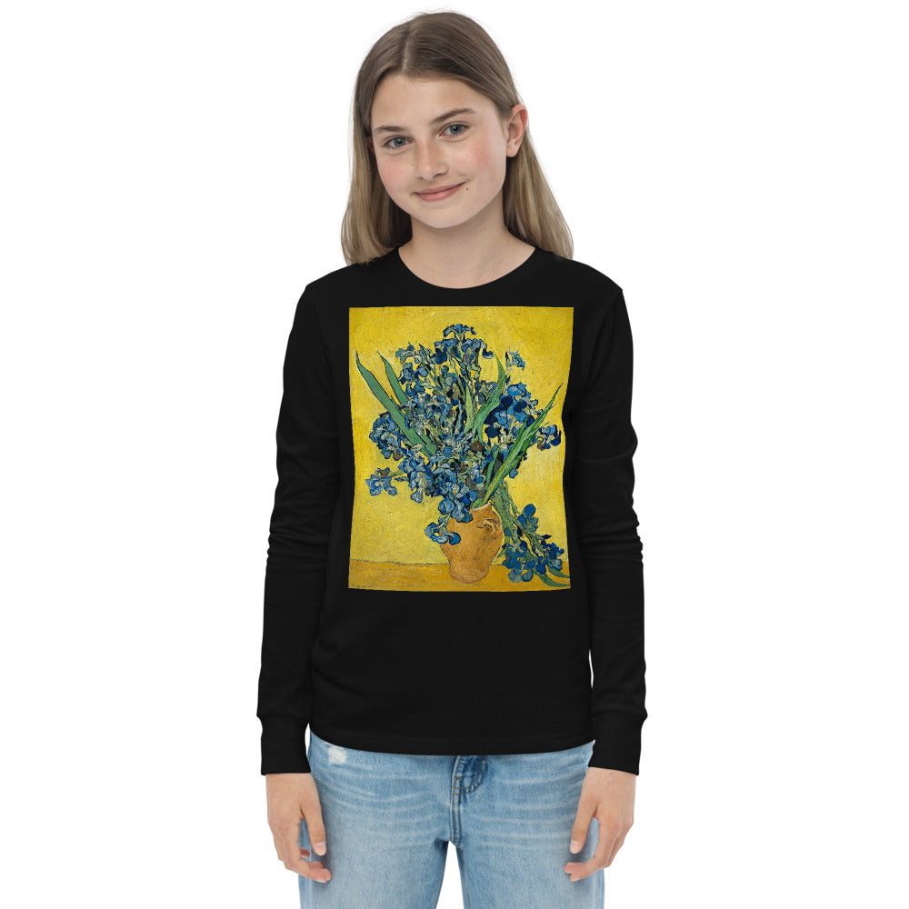 Premium Soft Long Sleeve - van Gogh: Irises in a Vase